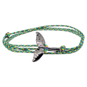 Paracord Whale Tail Wrap Rope Bracelet