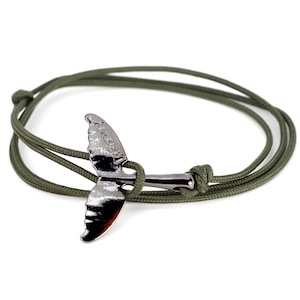 Paracord Whale Tail Wrap Rope Bracelet