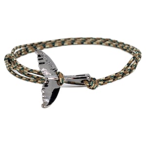 Paracord Whale Tail Wrap Rope Bracelet