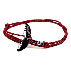 Paracord Whale Tail Wrap Rope Bracelet