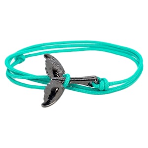 Paracord Whale Tail Wrap Rope Bracelet