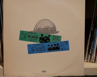 Vintage vinyl: The Beatles – The Beatles At The Hollywood Bowl - Gatefold vinyl LP - Capitol Records - 1977