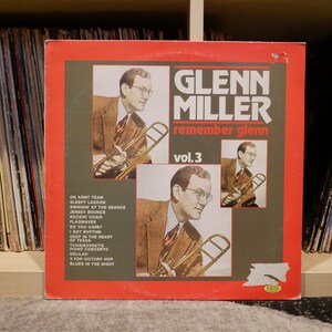 Vintage Vinyl: Glenn Miller - Remember Glenn Vol. 3 - Vinyl LP - Italian Import {Original Press}