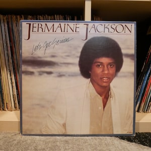 Jermaine Jackson &quot;Let&#39;s Get Serious&quot; Vinyl Album - Motown Records - 1980 - {Original US Press}