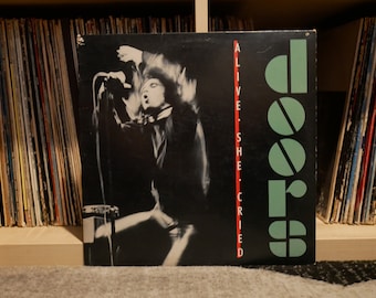 Original the Doors Alive She Cried Live Album Vinyl Record