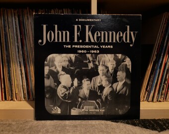 Rare Vintage Vinyl: John F. Kennedy – The Presidential Years 1960-1963 (A Documentary) - Vinyl LP - 1964