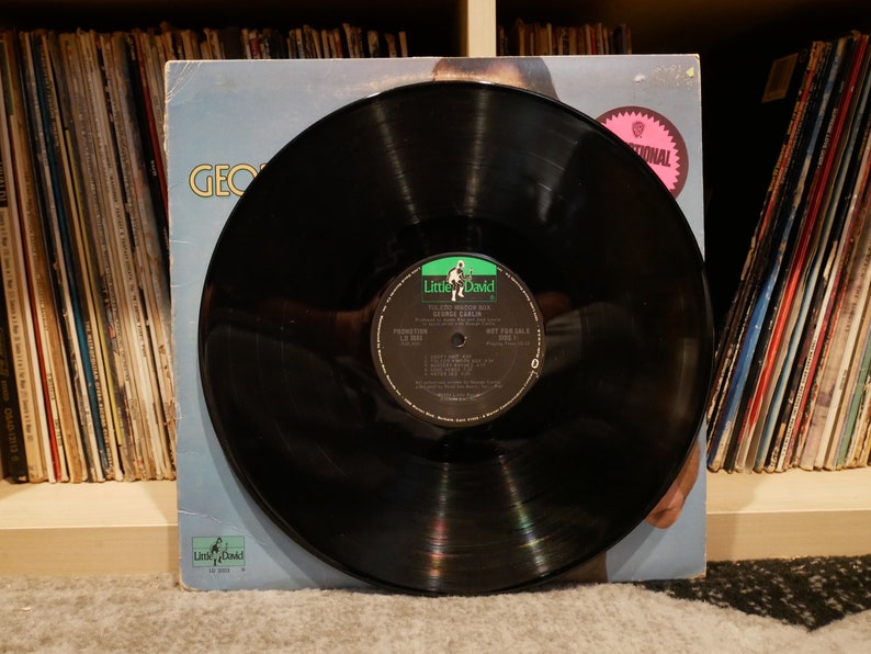 Vintage Vinyl: George Carlin - Toledo Window Box - Komedi Vinyl LP - 1974 (Originalpressning) bild 4