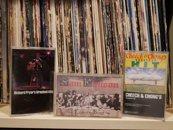 3 Classic Comedy Cassettes - Richard Pryor, Sam Kinison, Cheeh & Chong