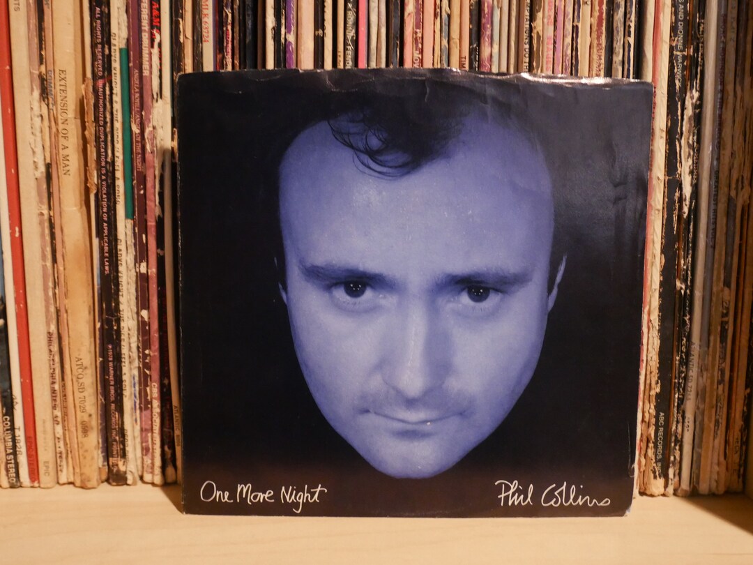 Phil Collins one More Night W/ the Man With the Horn 45 / 7 Inch Vinyl Atlantic 1985 Etsy