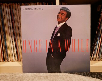 ジョニー・マティス - ワンス・イン・ア・ホール - ビニール LP - プロモ - 1988