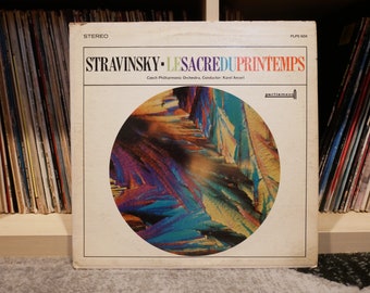 Stravinsky – Le Sacred Du Printemps - Czech Philharmonic Orchestra - Supraphon Records