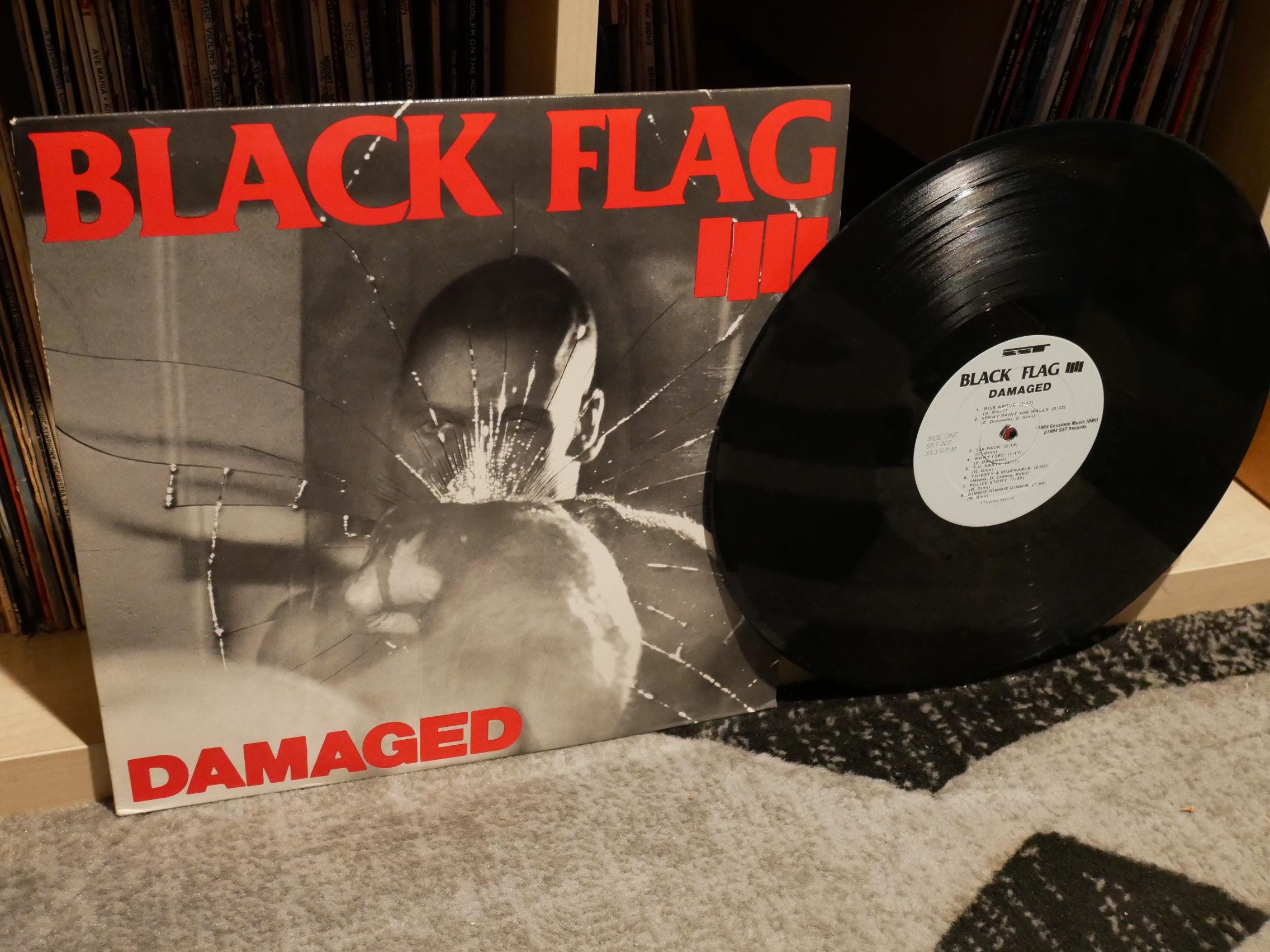BLACK FLAG レコード Black Flag/The First Four Years
