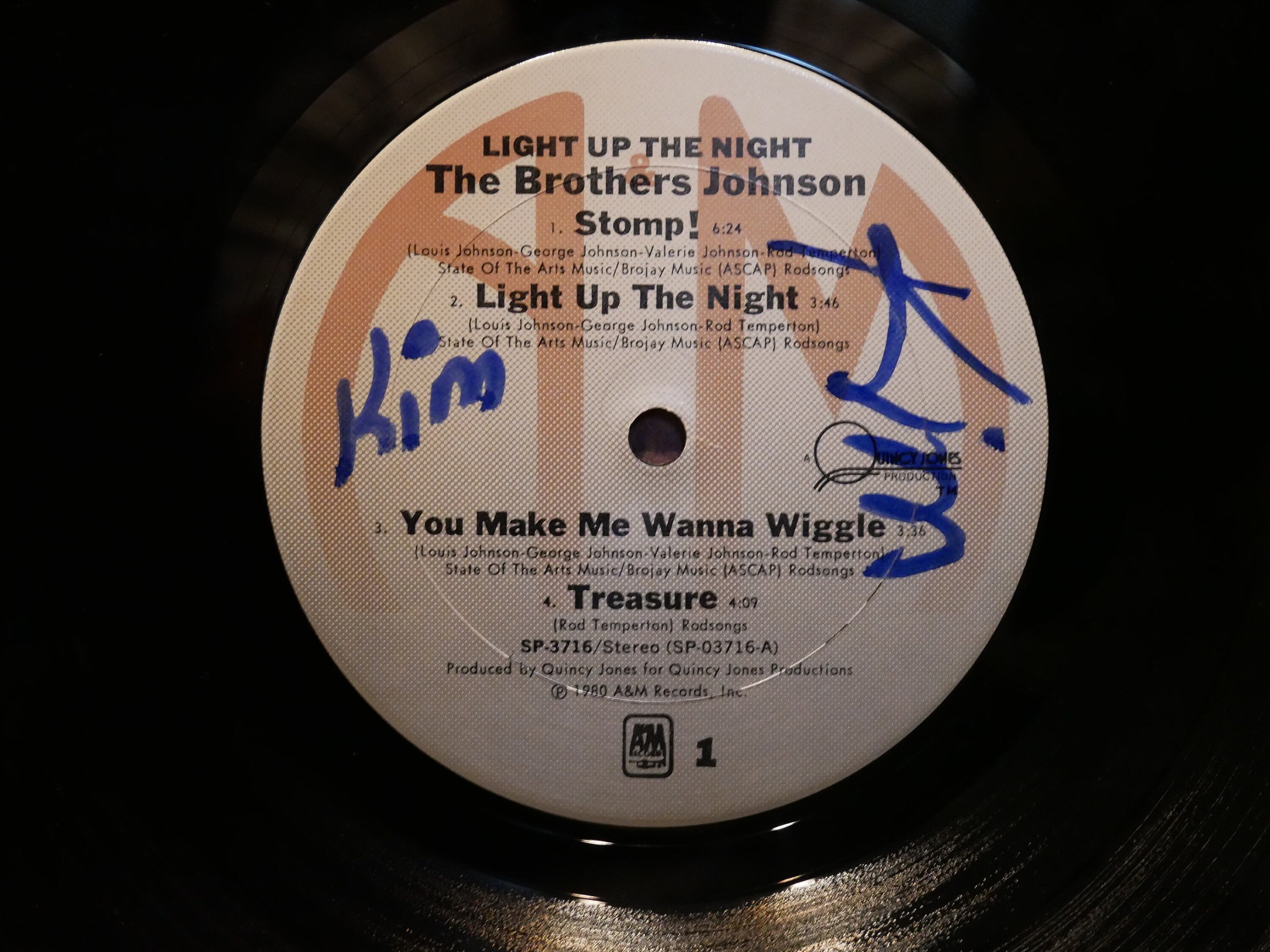 The Brothers Johnson Light Up The Night Album LP Etsy