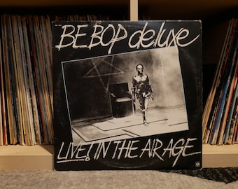 Vinyle vintage : Be Bop Deluxe - « Live ! In the Air Age » - 2 vinyles LP - Harvest/EMI - 1977