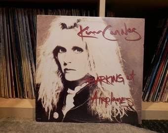 Kim Carnes - Barking at Airplanes  - LP Album - EMI America {{Original US Pressing}} 1985