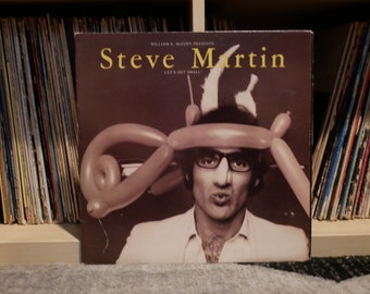 Vintage Vinyl: Steve Martin - Let's Get Small - Comedy Vinyl LP - 1977 (Original Pressing)
