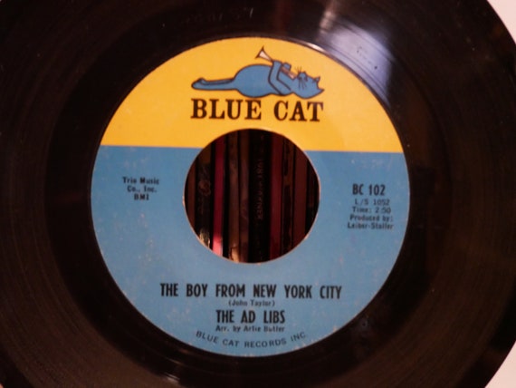 英7” Ad Libs Boy From New York City / Kicked Around RB10102 RED BIRD /00080 The Ad Libs – The Boy From New York City / Kicked Around