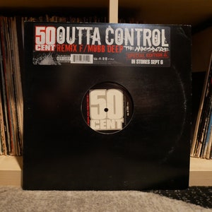 50 Cent Feat. Mobb Deep – &quot;Outta Control Remix&quot;  - 12&quot; Inch Single Vinyl - Shady Records - 2005