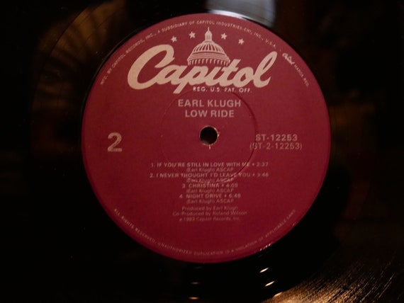 アールクルーローライドアルバム LP 1983 キャピトルレコード  