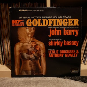 Vintage Vinyl:  – John Barry - Goldfinger (Original Motion Picture Sound Track) Vinyl LP - 1964