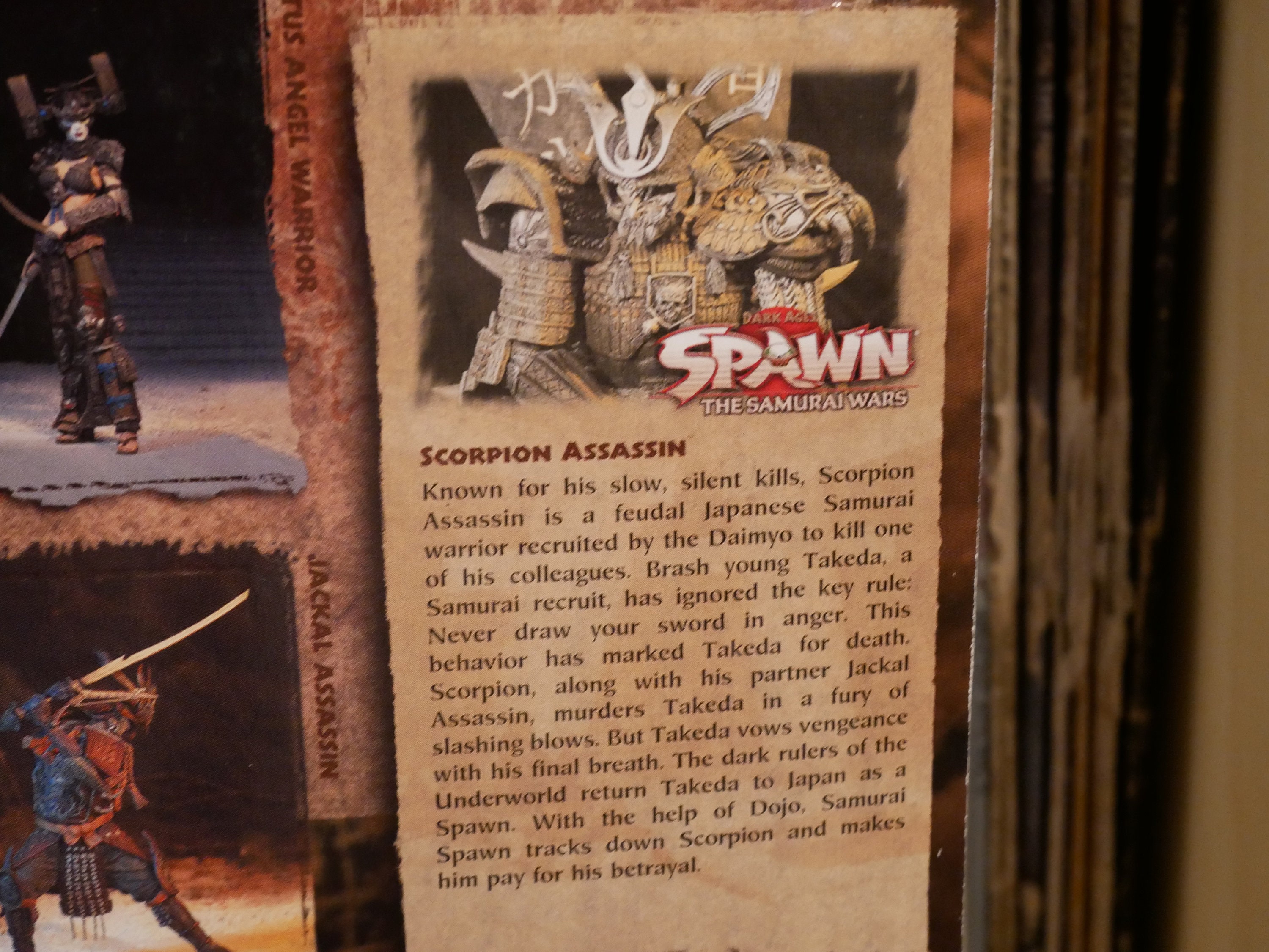 Rare 2001 Mcfarlane Dark Ages - Spawn: the Samurai Wars - Series
