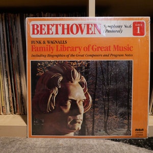 Vintage Vinyl: Beethoven – Symphony No. 6 (Pastoral) By Royal Philharmonic Orcestra - Vinyl LP (Family Library of Great Music) Album 1