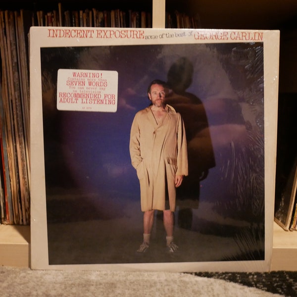 Vintage Schallplatte: George Carlin - Indecent Exposition - Einige der Besten von George Carlin - Comedy Vinyl LP - 1978 (Original Press)