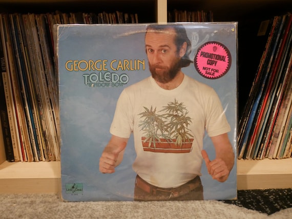 Vintage Vinyl: George Carlin - Toledo Window Box - Comedy Vinyl LP - 1974 (Original Pressing)