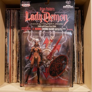 Rare - Chaos Comics Brian Pulido&#39;s &quot;Lady Demon&quot; 6.5 inches tall - Ultra Action Figure