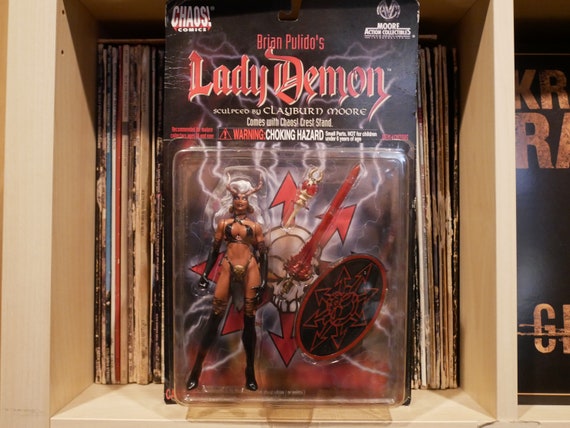 レディデーモン2種+パーガトリィ CHAOS!COMICS アクションフィギュア PURGATORI Lady Demon アメコミ プルガトリ レディデーモン