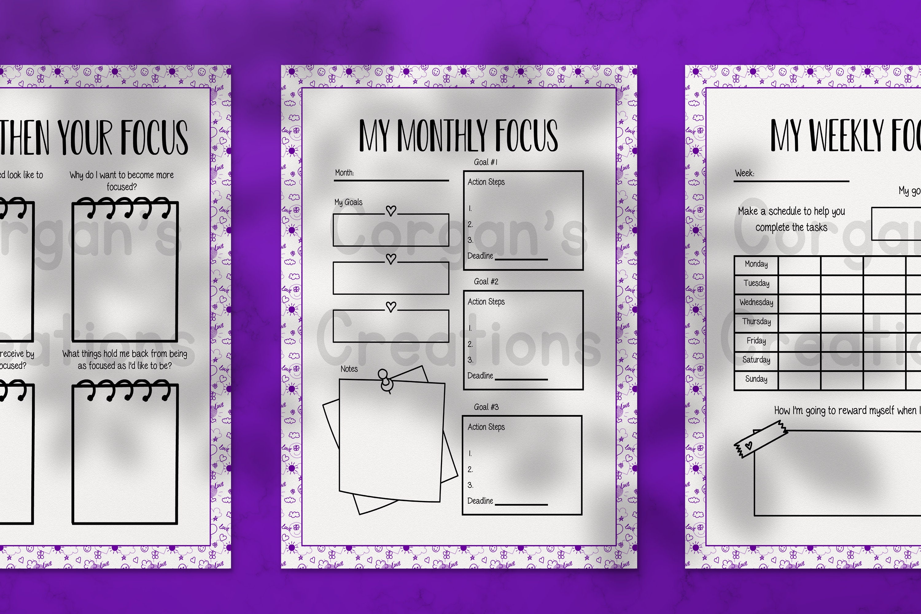 ADHD Workbook Mental Health Journal CBT for Anger Etsy