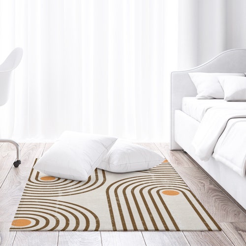 Kids Boho Carpet Earth Organic Tones Decorative Rugs Nursery Etsy