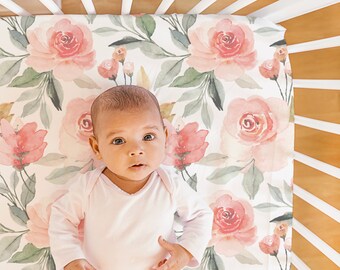 Floral Baby Bedding Etsy