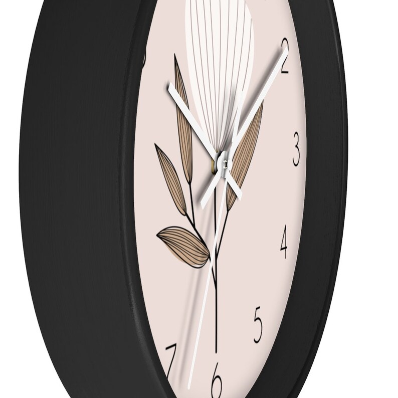 Wall Clock Scandinavian Design Wall Clock Contemporary Etsy