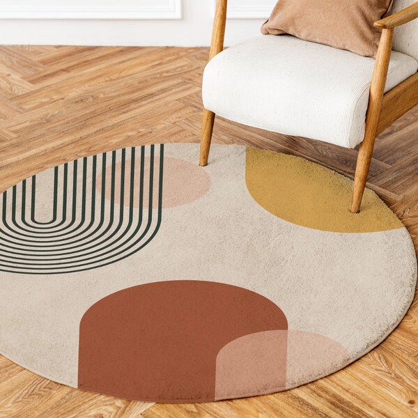 Etsy Mid Century Rug