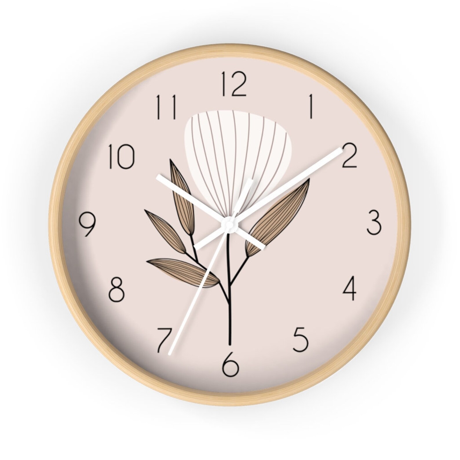 Wall Clock Scandinavian Design Wall Clock Contemporary Etsy