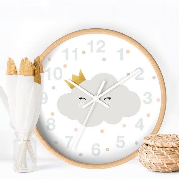 Nursery Wall Clock Etsy