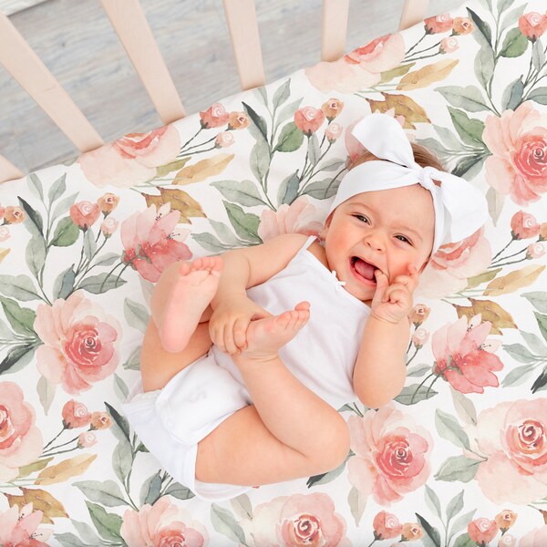 Poppy Crib Sheet
