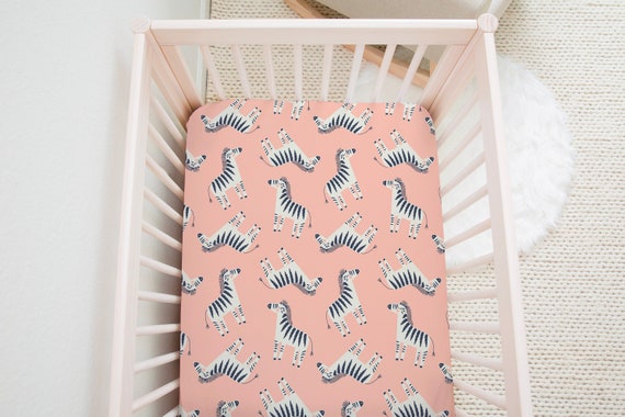 Animal print cheap crib sheets