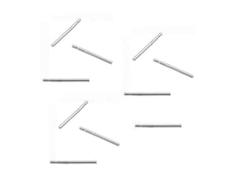 10X oorknopjes 925 zilver lengte A 1 cm DIY oorbellen