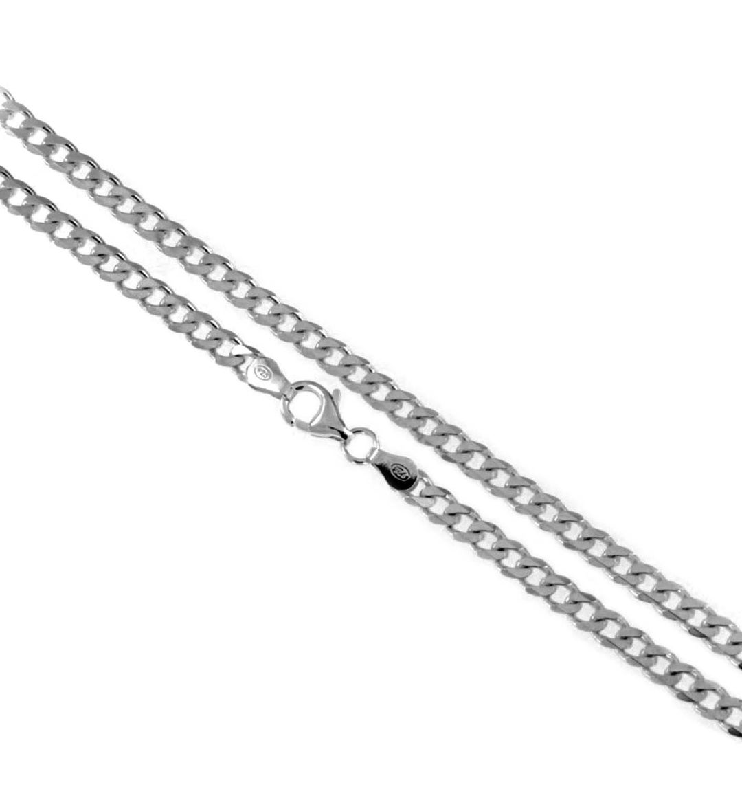 NKlaus Catena Panzer In Argento 925 - Larghezza 1,20mm, 45cm (2,14gr) Mod. 5180 - 4