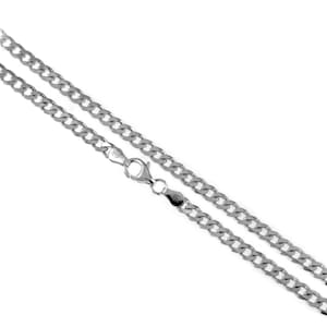 Tank Necklace Silver Chain 925 Silver 40 - 90 cm Width 4.3 mm Chain Armoured Chain