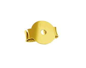 Ohrmutter Gelbgold Ohrstecker Ohrring- Verschluss 14 Karat / 9 Karat Gold