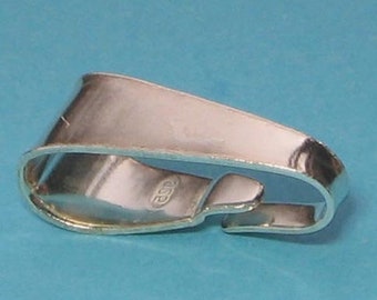 Kettenschlaufe "XL" 925 Silber Schlaufe Öse