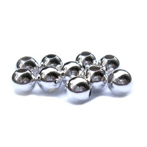 10 pieces ball Ø 4 mm 925 silver jewelry accessories