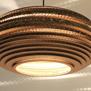 16inch UFO Pendant cardboard lampshade