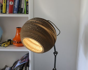 Medium sphere cardboard lampshade