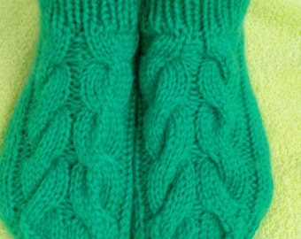 Green socks