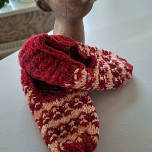 Knitted slippers,Slipper Socks / Handmade Knitted Slippers.