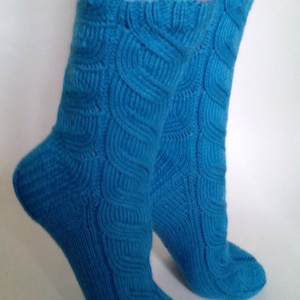 Stiefel Socken. Kniehohe Socken. Knie-Socken. Kniehohe Socken. Wollsocken, gestrickte Wollsocken Bild 1